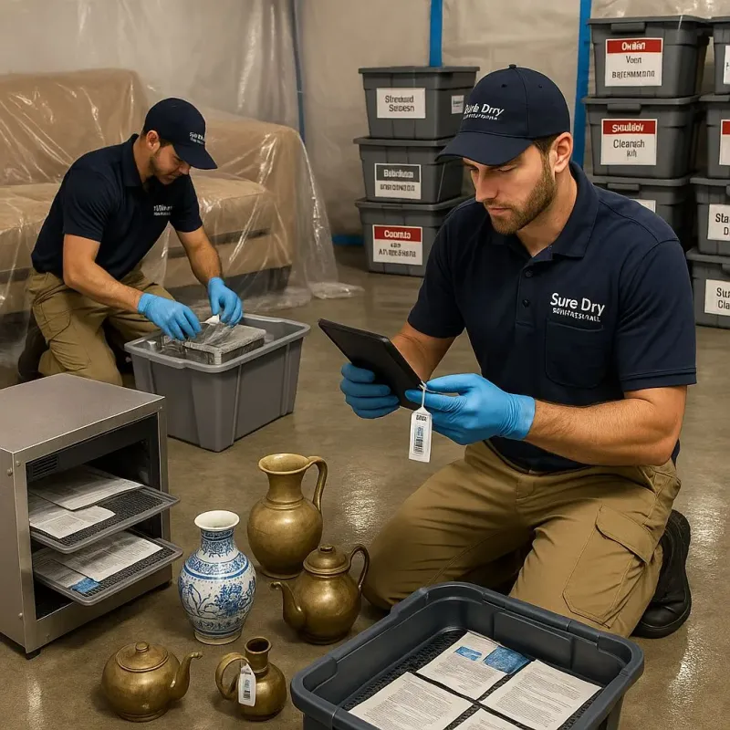 Content Protection and Restoration process in Corrales, NM
